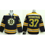 youth nhl boston bruins #37 bergeron black[patch A]