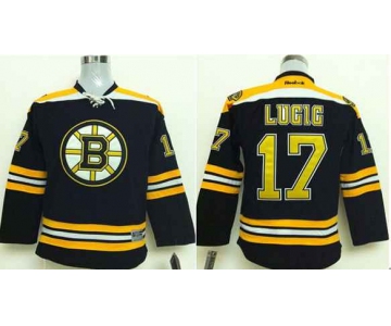 youth nhl jerseys boston bruins #17 lucic black