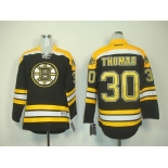 youth nhl jerseys boston bruins #30 thomas black