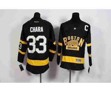 youth nhl jerseys boston bruins #33 chara black-1[2015 new][patch C]