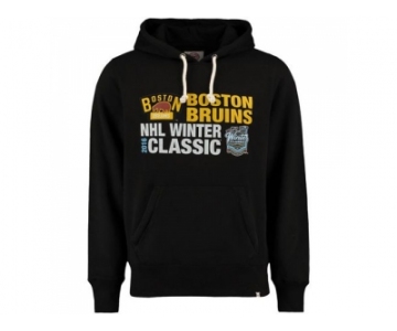 Boston Bruins 2016 Winter Classics Black Crosstown Striker Pullover Sweatshirt