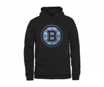 Boston Bruins Black Rinkside Pond Hockey Pullover Hoodie