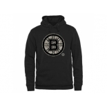 Men's Boston Bruins Black Rink Warrior Pullover Hoodie