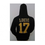 nhl jerseys boston bruins #17 lucic black[pullover hooded sweatshirt][ccm]