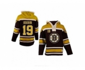 nhl jerseys boston bruins #19 seguin black-yellow[pullover hooded sweatshirt]