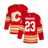 Calgary Flames #23 Sean Monahan Authentic Red Alternate Hockey Jersey