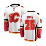 Calgary Flames #26 Michael Stone Fanatics Branded White Away Breakaway Hockey Jersey