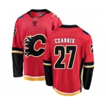 Calgary Flames #27 Austin Czarnik Authentic Red Home Fanatics Branded Breakaway Hockey Jersey