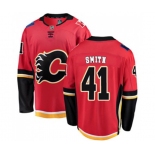 Calgary Flames #41 Mike Smith Fanatics Branded Red Home Breakaway Hockey Jersey