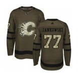 Calgary Flames #77 Mark Jankowski Authentic Green Salute to Service Hockey Jersey