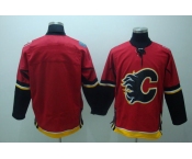 NHL Calgary Flames Blank red jerseys