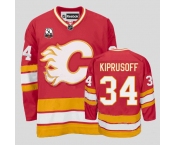 nhl calgary flames #34 kiprusoff red[30th]