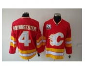 nhl calgary flames #4 bouwmeester red[30th]