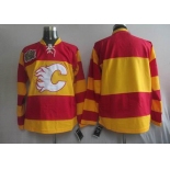 nhl calgary flames blank red