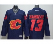 nhl jerseys calgary flames #13 johnny gaudreau blue[Denim][gaudreau]