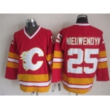 nhl jerseys calgary flames #25 nieuwendyk red