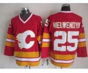 nhl jerseys calgary flames #25 nieuwendyk red