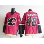 nhl jerseys calgary flames #40 tanguay red