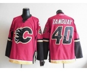 nhl jerseys calgary flames #40 tanguay red