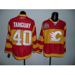 nhl jerseys calgary flames #40 tanguay red[winter classic]