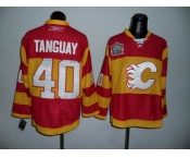 nhl jerseys calgary flames #40 tanguay red[winter classic]