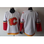 nhl jerseys calgary flames blank white