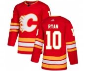 Youth Calgary Flames #10 Derek Ryan Authentic Red Alternate Hockey Jersey