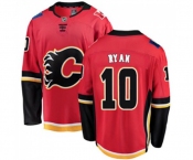 Youth Calgary Flames #10 Derek Ryan Authentic Red Home Fanatics Branded Breakaway Hockey Jersey