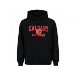 Calgary Flames Black Rinkside City Pride Pullover Hoodie