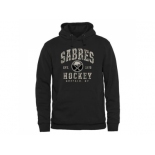 Men's Buffalo Sabres Black Camo Stack Pullover Hoodie