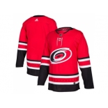 Men Adidas Carolina Hurricanes Blank Red Home Authentic Stitched NHL Jersey