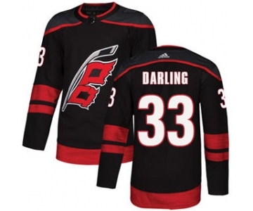 Men's Carolina Hurricanes #33 Scott Darling Black Alternate Stitched Hockey Jersey