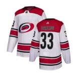 Men's Carolina Hurricanes #33 Scott Darling White Road Stitched Hockey Jersey