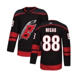 Men's Carolina Hurricanes #88 Martin Necas Black Alternate Hockey Jersey