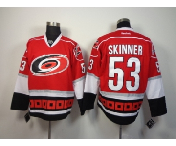 nhl jerseys carolina hurricanes #53 jeff skinner red