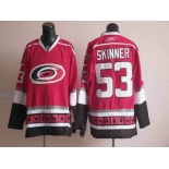 nhl jerseys carolina hurricanes #53 sklnner red