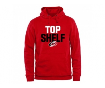 Carolina Hurricanes Scarlet Top Shelf Pullover Hoodie