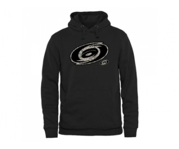 Men's Carolina Hurricanes Black Rink Warrior Pullover Hoodie