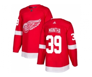 Men Adidas Detroit Red Wings #39 Anthony Mantha Red Home Authentic Stitched NHL Jersey