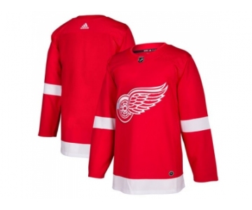 Men Adidas Detroit Red Wings Blank Red Home Authentic Stitched NHL Jersey