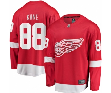 Men Detroit Red Wings #88 Patrick Kane Red Stitched Jersey