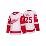 Men's Detroit Red Wings #25 Mike Green White 2017-2018 adidas Hockey Stitched NHL Jersey