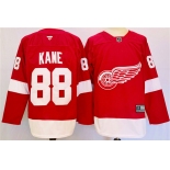 Men's Detroit Red Wings #88 Patrick Kane Red 2024-25 Stitched Jersey