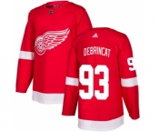 Men's Detroit Red Wings #93 Alex DeBrincat Red Stitched Jersey