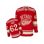 Men's Reebok Detroit Red Wings #62 Thomas Vanek Authentic Red 2014 Winter Classic NHL Jersey