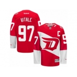 Men's Reebok Detroit Red Wings #97 Joe Vitale Authentic Red 2016 Stadium Series NHL Jersey