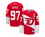 Men's Reebok Detroit Red Wings #97 Joe Vitale Authentic Red 2016 Stadium Series NHL Jersey