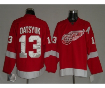 nhl deroit red wings #13 datsyuk red