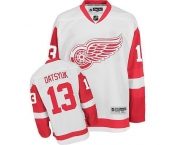 nhl deroit red wings #13 pavel white