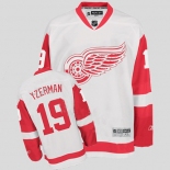 nhl deroit red wings #19 yzerman white